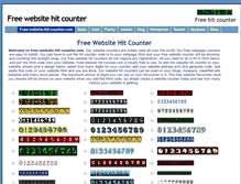 Tablet Screenshot of free-website-hit-counter.com